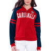 St. Louis Cardinals Women's Prime Time Full Zip Jacket - Red