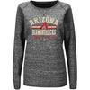 Arizona Diamondbacks Majestic Women's Neat Cleats Crew Sweatshirt - Black