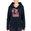 St. Louis Cardinals 5th & Ocean by New Era Women's Core Fleece Full Zip Hoodie