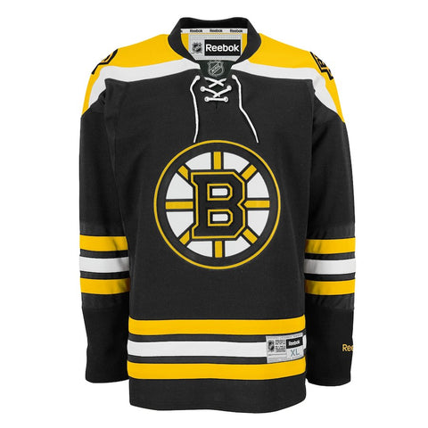 Reebok Boston Bruins Mens Premier Home Jersey - Black