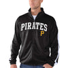 Pittsburgh Pirates G-III Sports by Carl Banks Take Away Full-Zip Track Jacket - Black