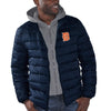 Detroit Tigers G-III Sports by Carl Banks 3-Point Quilted Full Zip Jacket - Navy