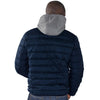 Detroit Tigers G-III Sports by Carl Banks 3-Point Quilted Full Zip Jacket - Navy