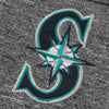 Seattle Mariners G-III Sports by Carl Banks Franchise Half-Zip Jacket - Charcoal