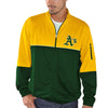 Oakland Athletics G-III Sports by Carl Banks Flip Shot Full-Zip Track Jacket - Green