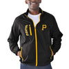 Pittsburgh Pirates G-III Sports by Carl Banks Game Plan Full-Zip Jacket - Black