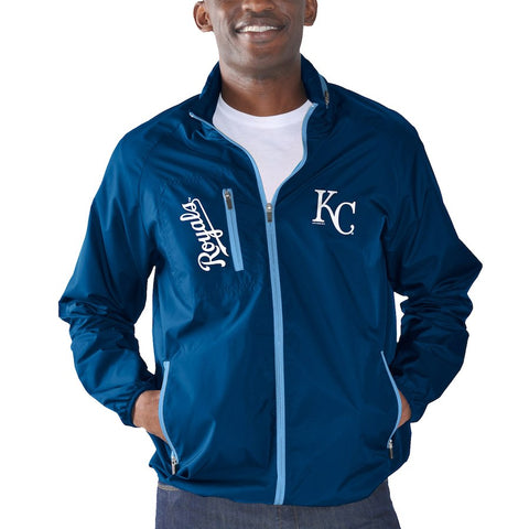 Kansas City Royals G-III Sports by Carl Banks Game Plan Full-Zip Jacket - Royal