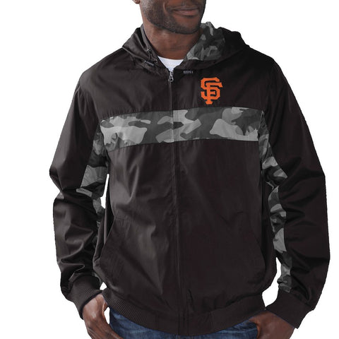 San Francisco Giants G-III Sports by Carl Banks Hot Zone Full-Zip Hooded Jacket - Black