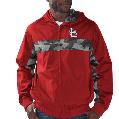 St. Louis Cardinals G-III Sports by Carl Banks Hot Zone Full-Zip Hooded Jacket - Red