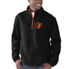 Baltimore Orioles G-III Sports by Carl Banks Intermission 1/2 Zip Jacket - Black