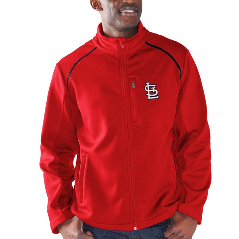 St. Louis Cardinals G-III Sports by Carl Banks Rebound Full-Zip Fleece Jacket - Red
