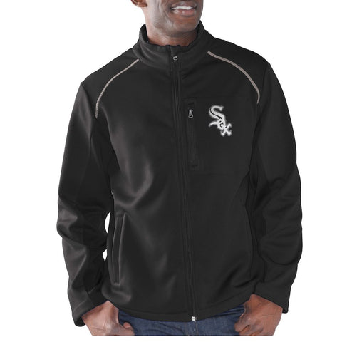 Chicago White Sox G-III Sports by Carl Banks Rebound Full-Zip Fleece Jacket - Black