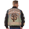 San Francisco Giants G-III Sports by Carl Banks Trophy Commemorative Jacket - White/Black