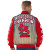 St. Louis Cardinals G-III Sports by Carl Banks Trophy Commemorative Jacket - White/Red