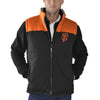 San Francisco Giants G-III Sports by Carl Banks Tailgate 4-in-1 Full Zip Jacket - Black/Charcoal
