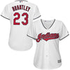 Michael Brantley Cleveland Indians Majestic Women's Cool Base Player Jersey - White