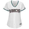Paul Goldschmidt Arizona Diamondbacks Majestic Women's Cool Base Player Jersey - White/Teal