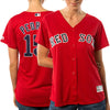 Dustin Pedroia Boston Red Sox Majestic Women's Cool Base Player Jersey