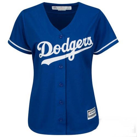 Los Angeles Dodgers Majestic Women's Cool Base Jersey - Royal -