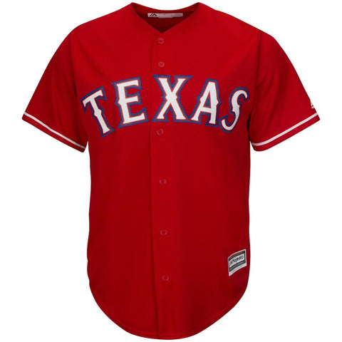 Texas Rangers Majestic Youth Official Cool Base Jersey