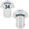 Felix Hernandez Seattle Mariners Majestic Youth Official Cool Base Player Jersey - Northwest Green