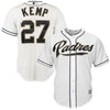 Matt Kemp San Diego Padres Majestic Cool Base Player Jersey - White
