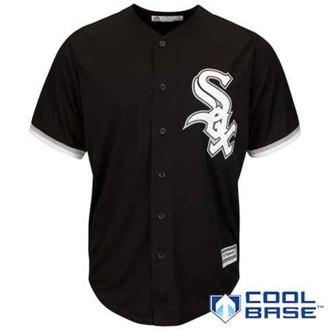 Chicago White Sox Majestic Official Cool Base Jersey - Black