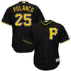 Gregory Polanco Pittsburgh Pirates Majestic Alternate Official Cool Base Player Replica Jersey
