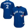 Troy Tulowitzki Toronto Blue Jays Majestic Official Cool Base Player Jersey