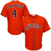 George Springer Houston Astros Majestic Cool Base Player Jersey - Orange