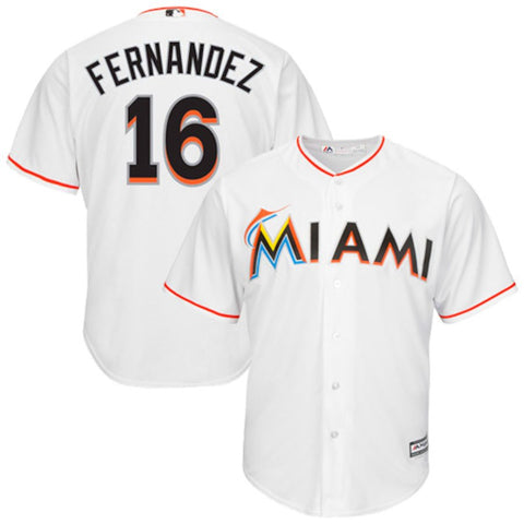 Jose Fernandez Miami Marlins Majestic Cool Base Player Jersey
