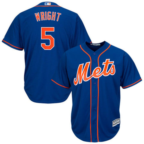 David Wright New York Mets Majestic Cool Base Player Jersey - Royal
