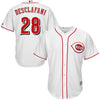 Anthony DeSclafani Cincinnati Reds Majestic Official Cool Base Player Jersey - White