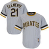 Roberto Clemente Pittsburgh Pirates Majestic Cool Base Cooperstown Collection Player Jersey - Gray