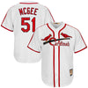 Willie McGee St. Louis Cardinals Majestic Cool Base Cooperstown Collection Player Jersey - White