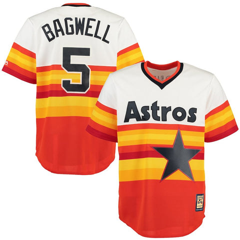 Jeff Bagwell Houston Astros Majestic Cool Base Cooperstown Collection Player Jersey