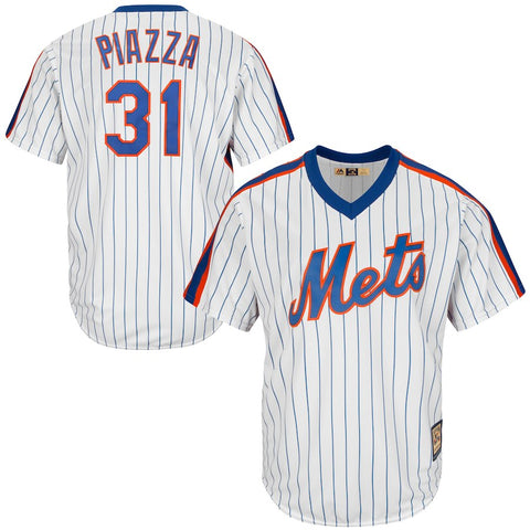 Mike Piazza New York Mets Majestic Cool Base Cooperstown Collection Player Jersey