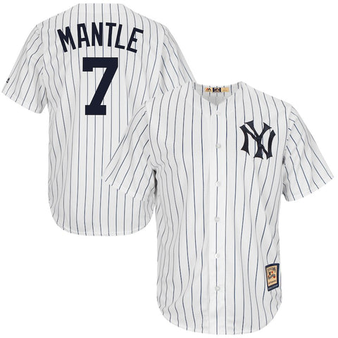 Mickey Mantle New York Yankees Majestic Cool Base Cooperstown Collection Player Jersey