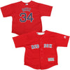 David Ortiz Boston Red Sox Majestic Infant Official Cool Base Player Jersey - Red