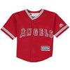 Mike Trout Los Angeles Angels Majestic Alternate Infant Official Cool Base Player Jersey - Red