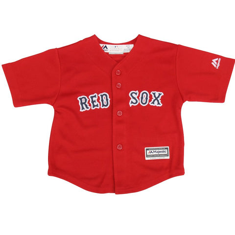 Boston Red Sox Majestic Toddler Official Cool Base Jersey - Red