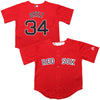 David Ortiz Boston Red Sox Majestic Toddler Official Cool Base Player Jersey - Red
