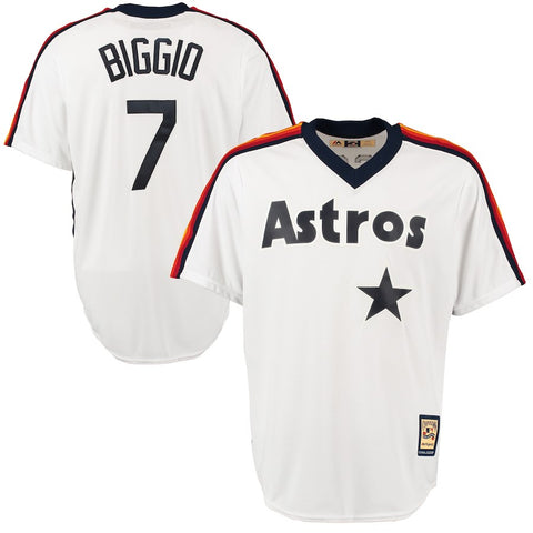 Craig Biggio Houston Astros Majestic Cool Base Cooperstown Collection Player Jersey - White