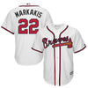 Nick Markakis Atlanta Braves Majestic Cool Base Player Jersey - White