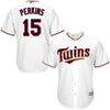Glen Perkins Minnesota Twins Majestic Official Cool Base Player Jersey - White