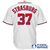 Stephen Strasburg Washington Nationals Majestic Official Cool Base Player Jersey - White