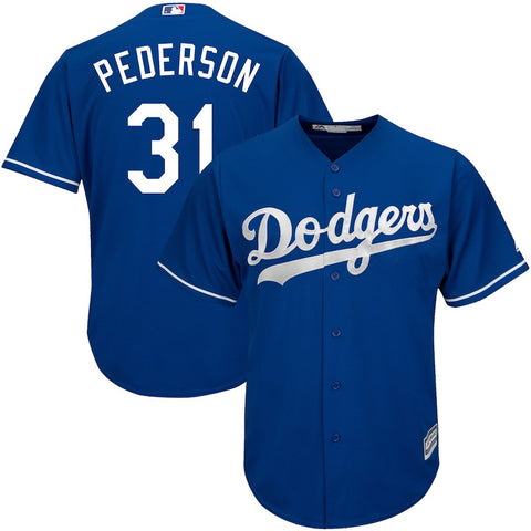 Joc Pederson Los Angeles Dodgers Majestic Official Cool Base Player Jersey - Royal -