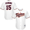 Glen Perkins Minnesota Twins Majestic Official Cool Base Player Jersey - White