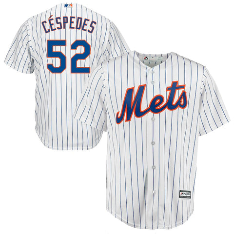 Yoenis Cespedes New York Mets Majestic Official Cool Base Player Jersey
