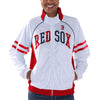 Boston Red Sox G-III Sports by Carl Banks Women's Rookie Track Jacket - White